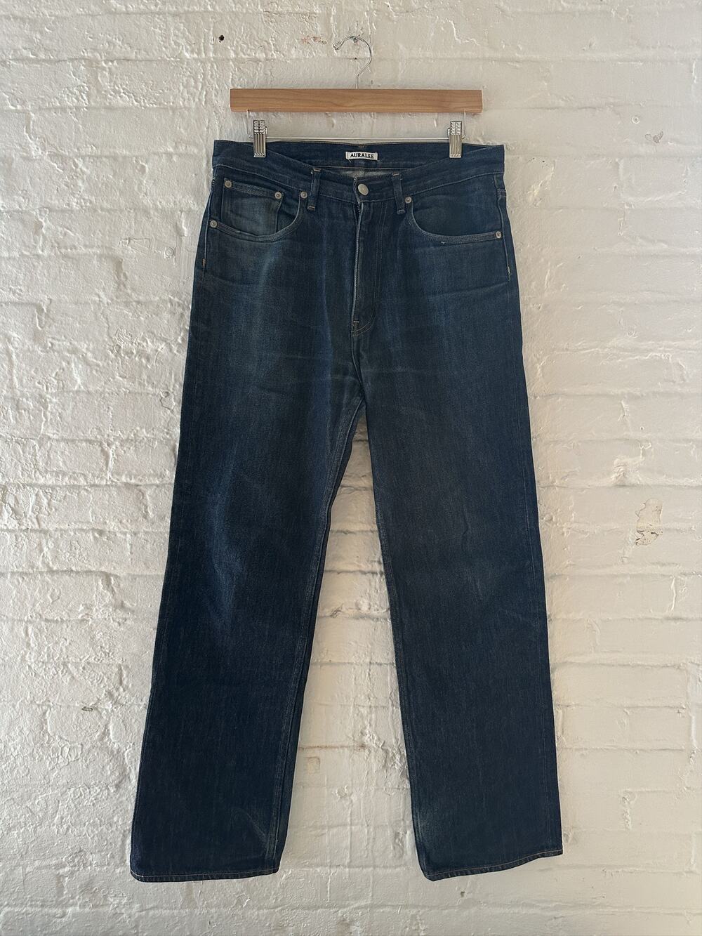 Auralee Straight Leg Jeans